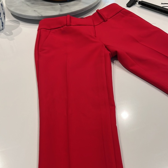 Ann Taylor slacks in red size 0 - Picture 8 of 8